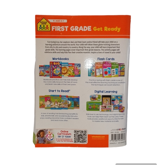First Grade Get Ready Workbook - Picture 4 of 10
